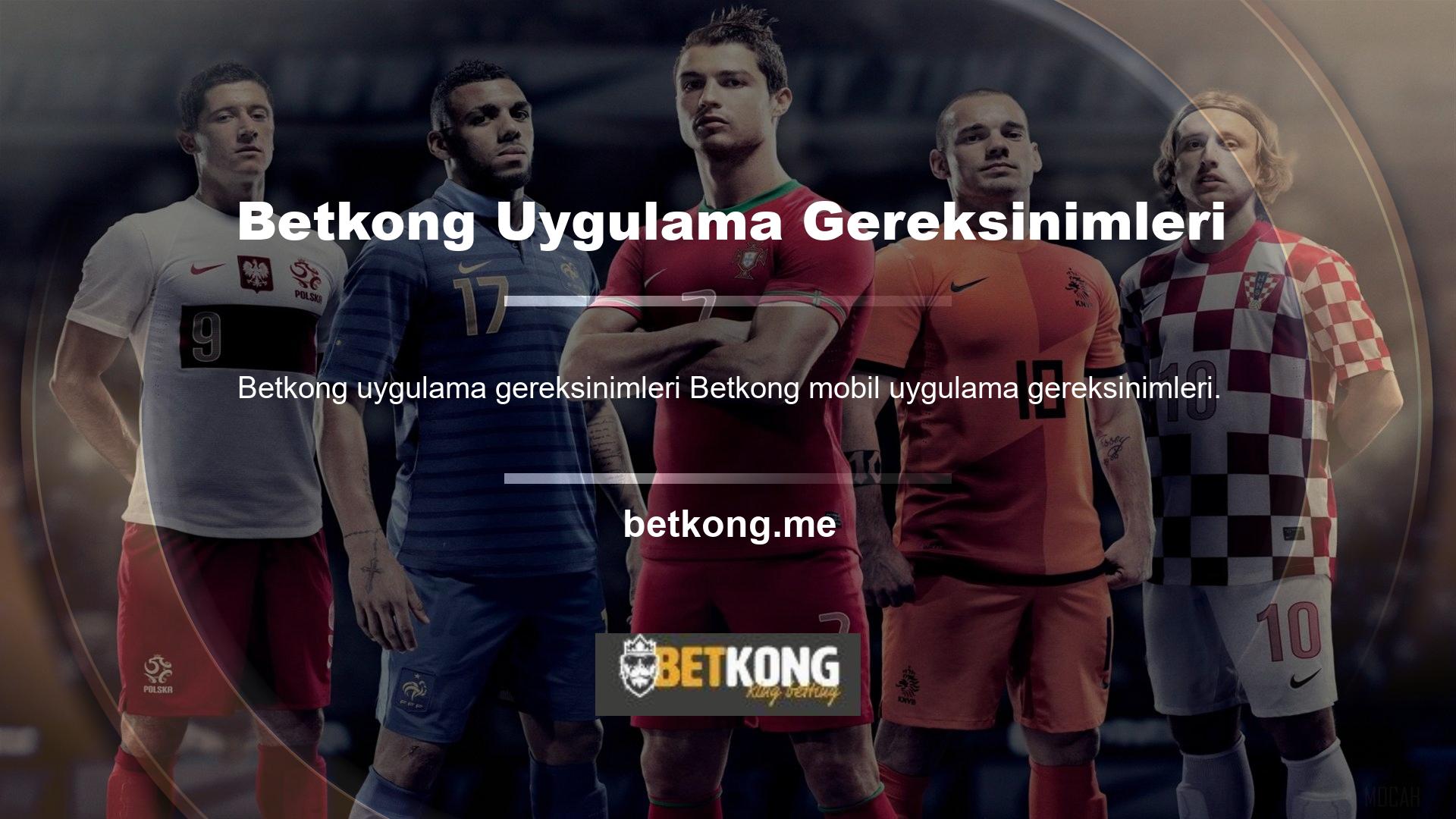 Betkong kendi Twitter hesabı vardır